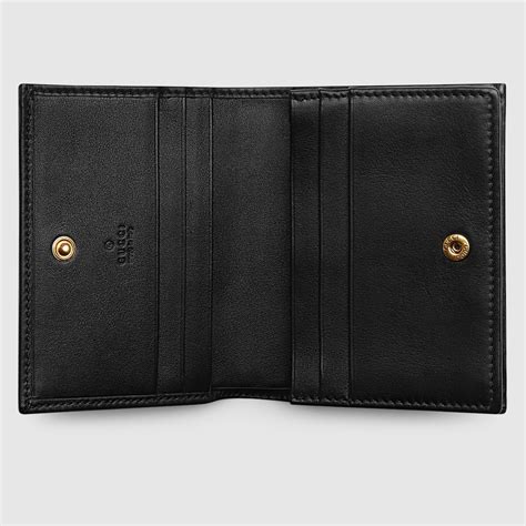 gucci small card holder|gucci gg marmont card holder.